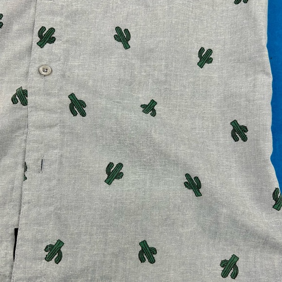 Molokai Surf Button Front Cactus Shirt sz S - Picture 2 of 6